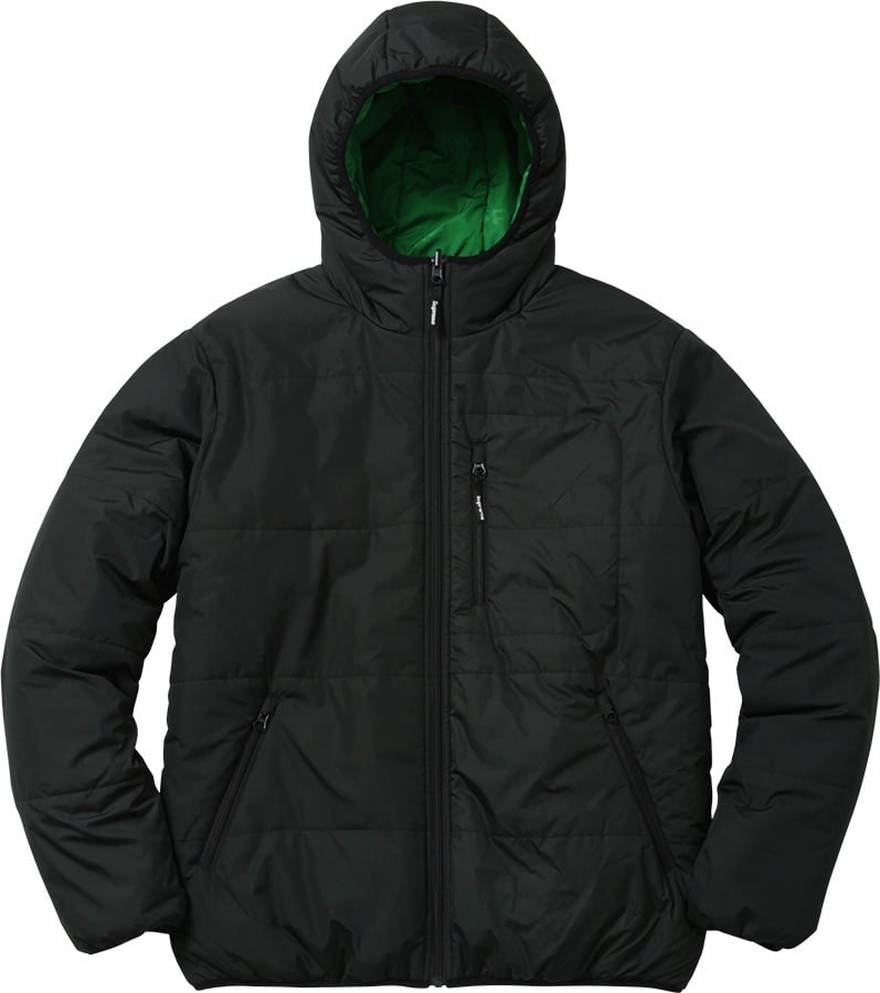 Reversible Hooded Puffy Jacket view 12